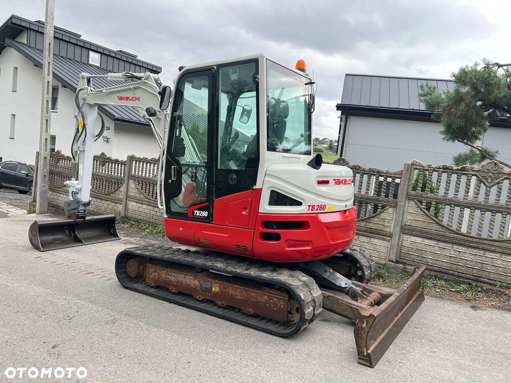 Takeuchi TB260 | Koparka Gąsienicowa | TAKEUCHI TB 260 | 6 Ton | Klimatyzacja | Sprowadzona | Stan Bardzo Dobry | - 6