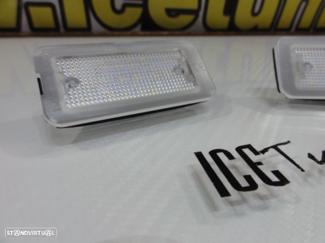 Suporte De Lâmpada De Matricula Com Led Branco Fiat 500 / 500 Abarth / 500 CABRIO 2007-2020 - 3