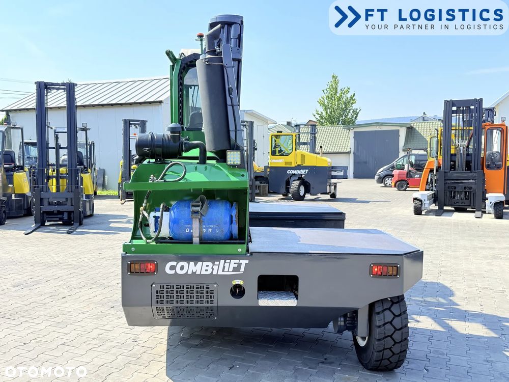 Combilift WÓZEK CZTEROKIERUNKOWY - WIELOKIERUNKOWY | COMBILIFT C5000SL | GAS | TRIPLEX 5500 MM | POZYCJONER WIDEŁ | WOLNY SKOK | NOWE OPONY | OGRZEWANIE + KLIMATYZACJA | PO SERWISIE | STAN IDEALNY - 9