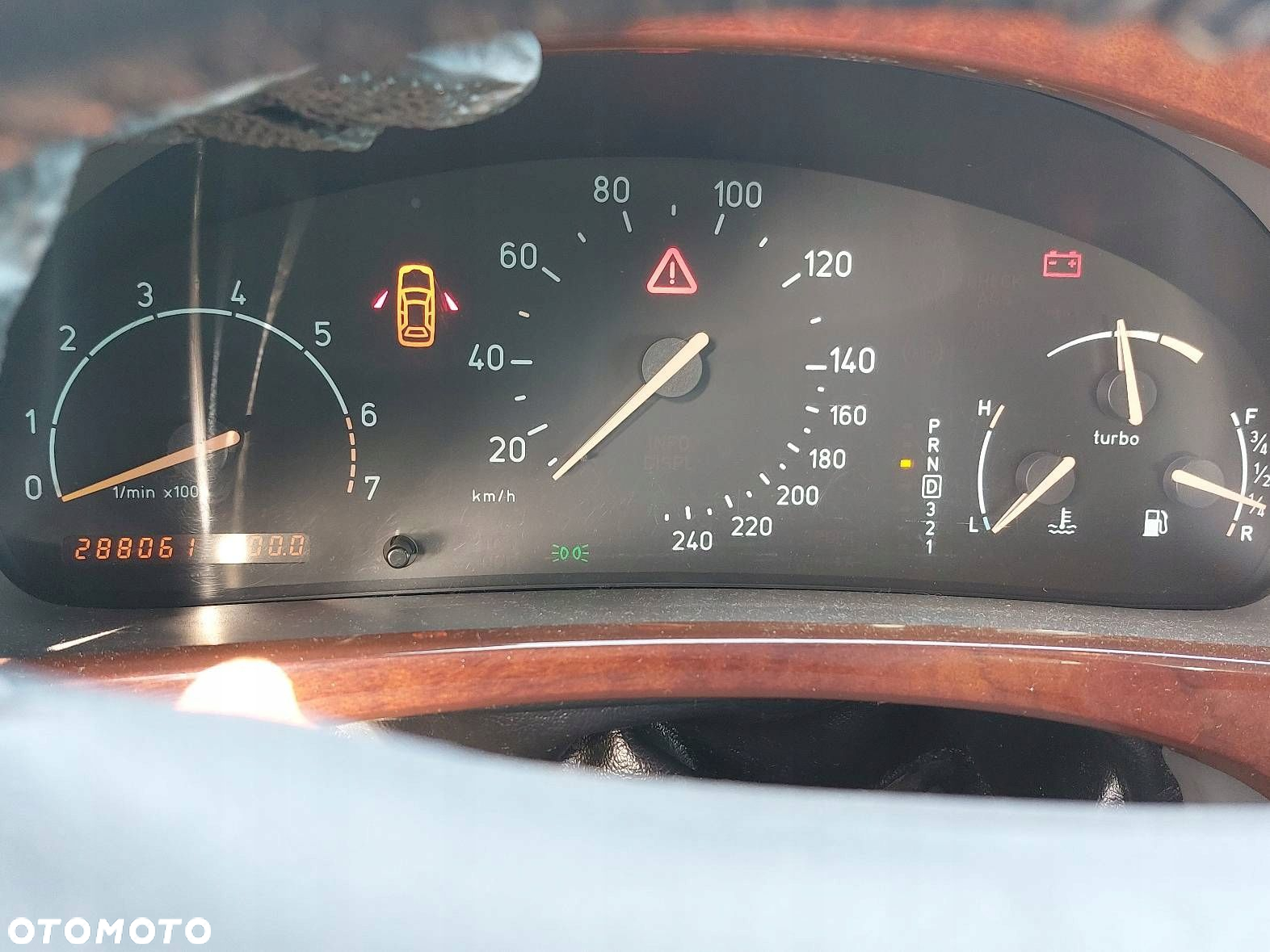 LICZNIK ZEGARY SAAB 9-5 I 2.3 T AUTOMAT 5042437 - 5