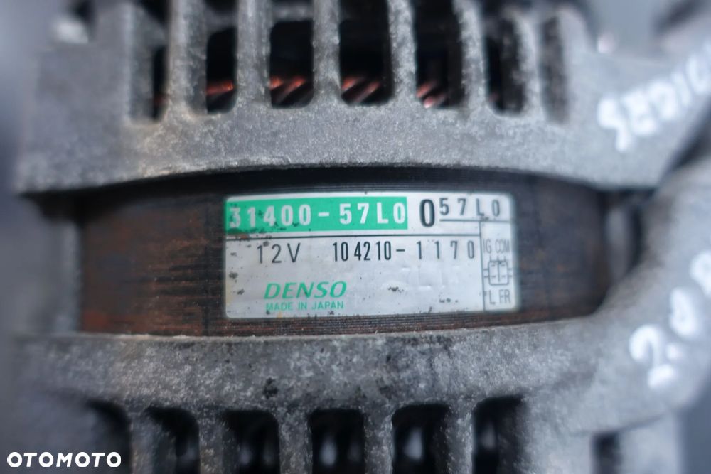 ALTERNATOR ROZRUSZNIK SEDICI SX4 2.0 DDIS 09r. LIFT - 6
