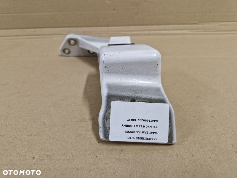 mercedes benz vito w447 zawias drzwi tylny lewy tył górny a4477400337 - 5