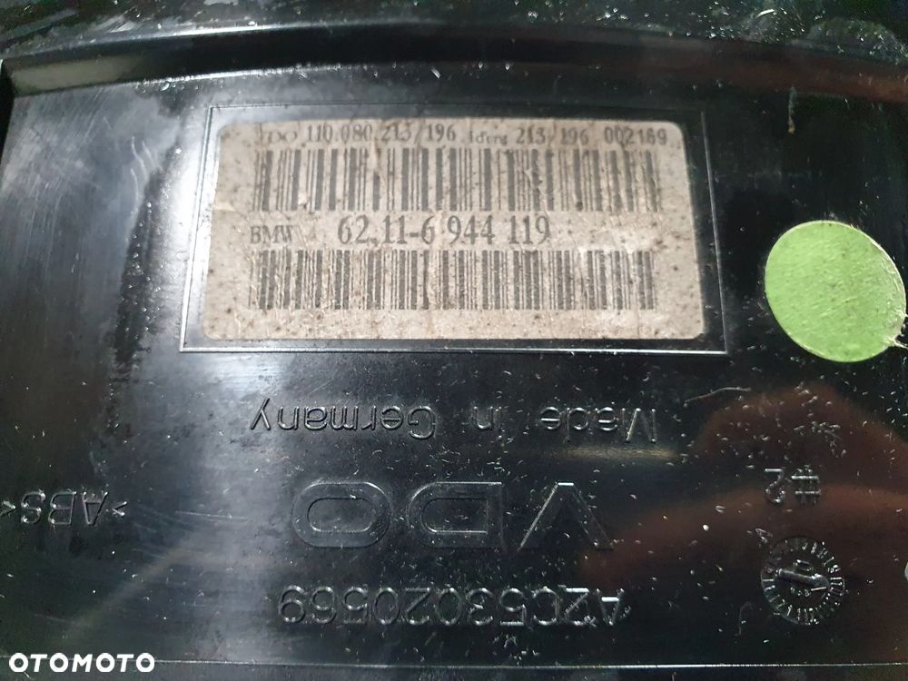 BMW E60 E61 4.4 V8 BENZYNA LICZNIK ZEGARY PRĘDKOŚCIOMIERZ 6944119 UK - 3