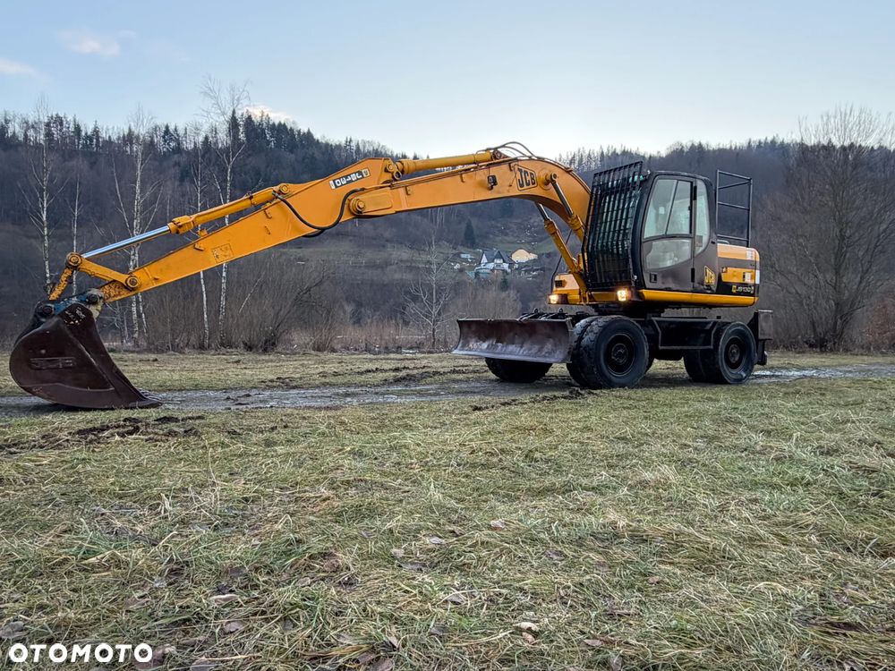 JCB JS130W Koparka Kołowa 13ton z Łapami podporami Hydr.! Najlepszy niezawodny Silnik ISUZU 105 KM. Długie ramię PLUS. Sprowadzona z Norwegii Pracowała przy śmieciach! ZADBANA bez luzów i wycieków! KLIMA. Zamki na tłokach. Potężna moc! Okazja TANIO! - 6