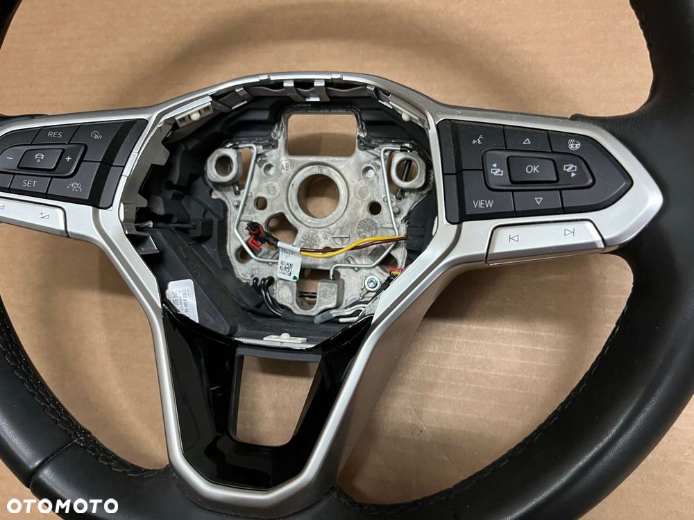 kierownica vw golf viii vw golf 8 tiguan ii 5na skÓra grzana bez Łopatek - 5