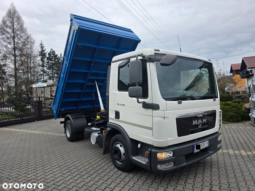MAN TGL 12.180 !! Kiper !! Zobacz !! Ładny !! Blokada mostu !! DMC 11990 kg - 2