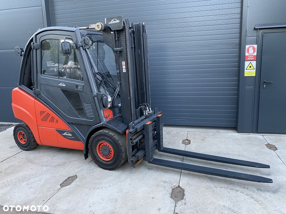 Linde H30T pozycjoner (1820mm), przesuw boczny, 2 butle - 2