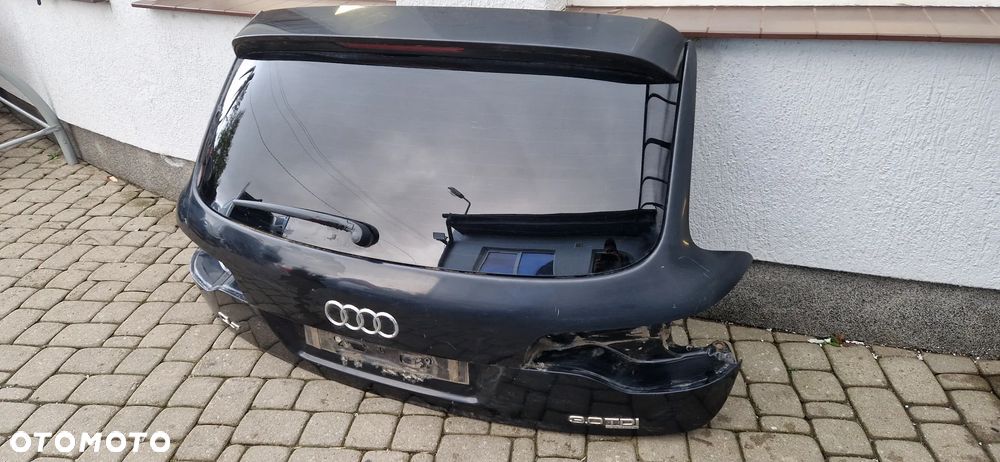 AUDI Q7 2005- KLAPA TYŁ TYLNA BAGAŻNIKA SZYBA CZARNA - 3
