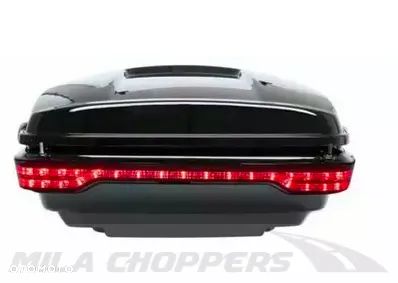 Kufer centralny z lampą tylną i bagażnikiem Harley Davidson Touring 14+ - 6