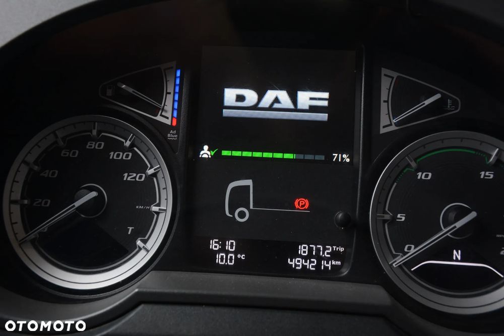 DAF XF 530 2018r. / 13 litrowy / Niski przebieg / lodówka / 2 duże baki - 11