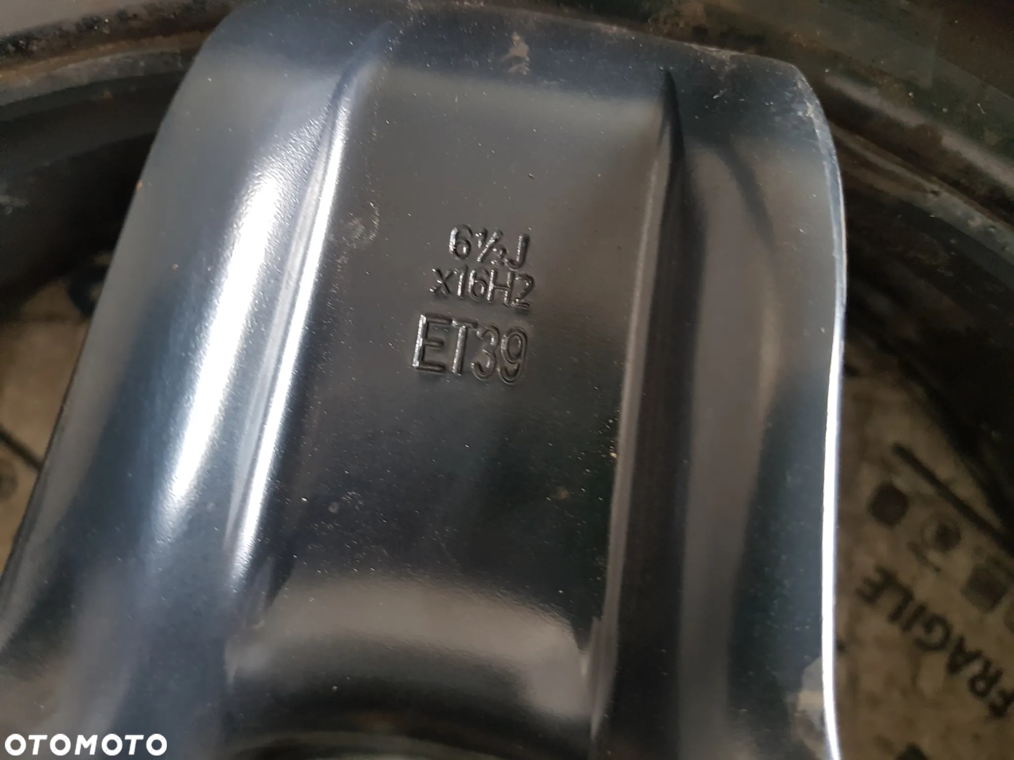 FELGI STALOWE STRUKTURALNE KOŁPAKI OPEL  5x110 6,5JX16 ET39 ASTRA H MERIWA B ZAFIRA B VECTRA C - 10