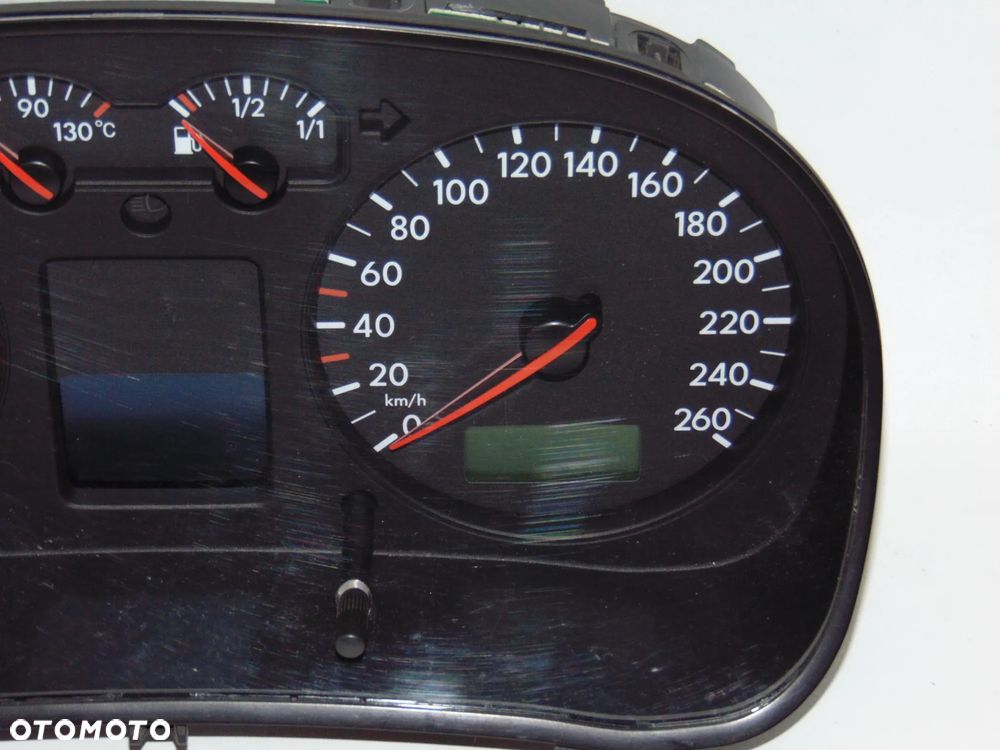 Licznik zegary 1/2 FIS VW Volkswagen Golf 4 IV 1.6 - 4