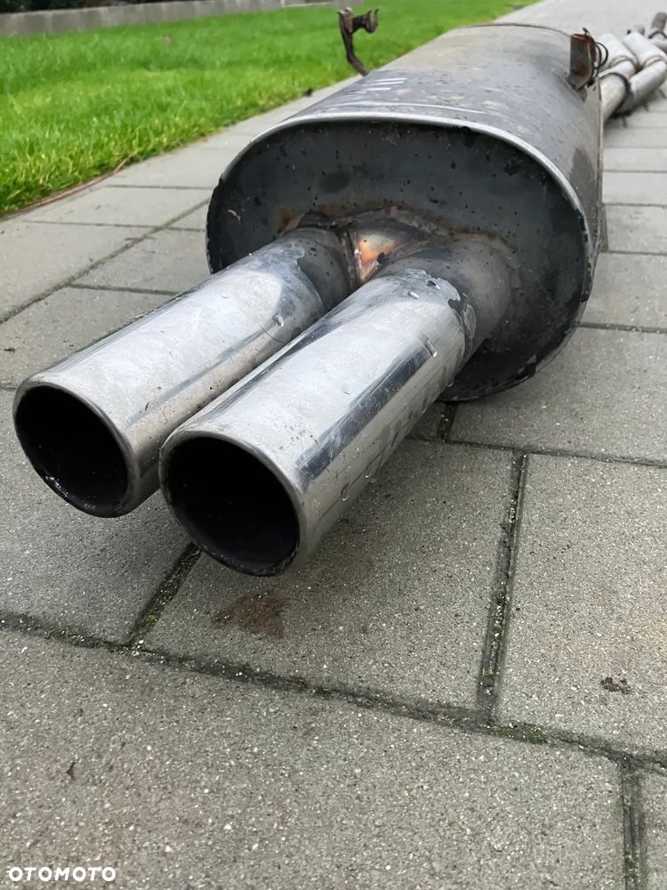 WYDECH BMW E30 TŁUMIK KOŃCOWY KOMPLETNY DWURURKA M20 R6 320i 323i 325i SWAP M50 M52 M54 SPORTOWY WYDECH FABRIKAT RAY TYP E79 L4239 DPE79-5 - 1