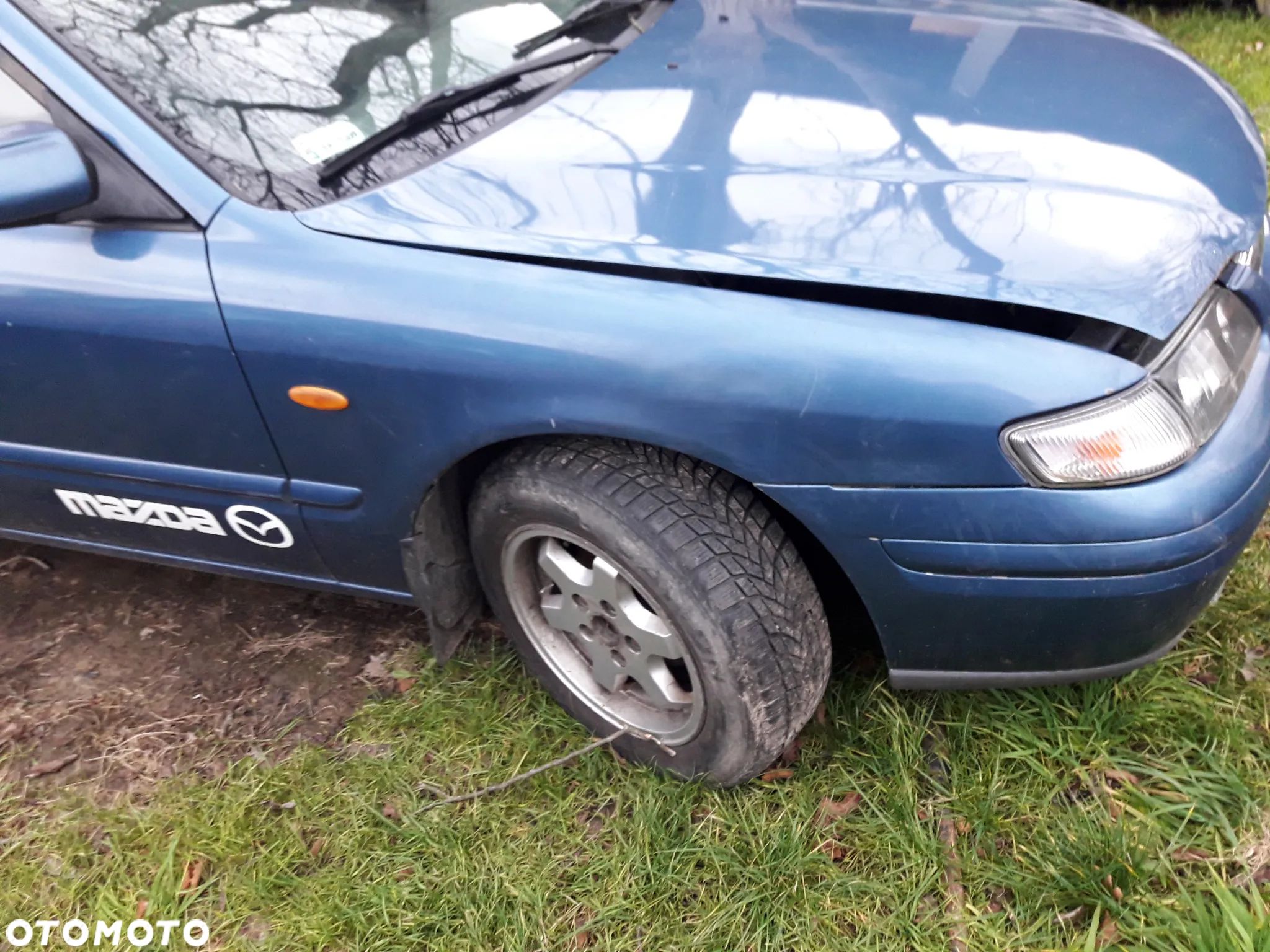Mazda 626 GF 97-02 błotnik przedni przód Prawy Lewy w lampa szyba  kolor - 1