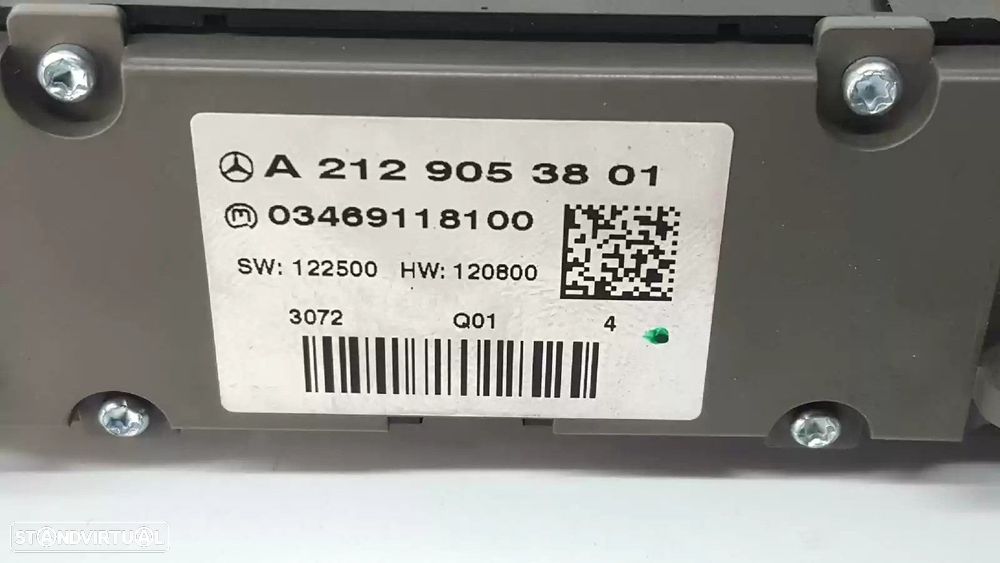 BOTÃO DE EMERGÊNCIA MERCEDES-BENZ CLASSE E 2013 -A2129053801 - 2