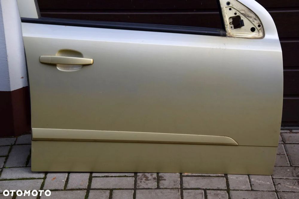 Opel Astra H Drzwi prawy przód prawe przednie Z40H złote KOMPLETNE - 2