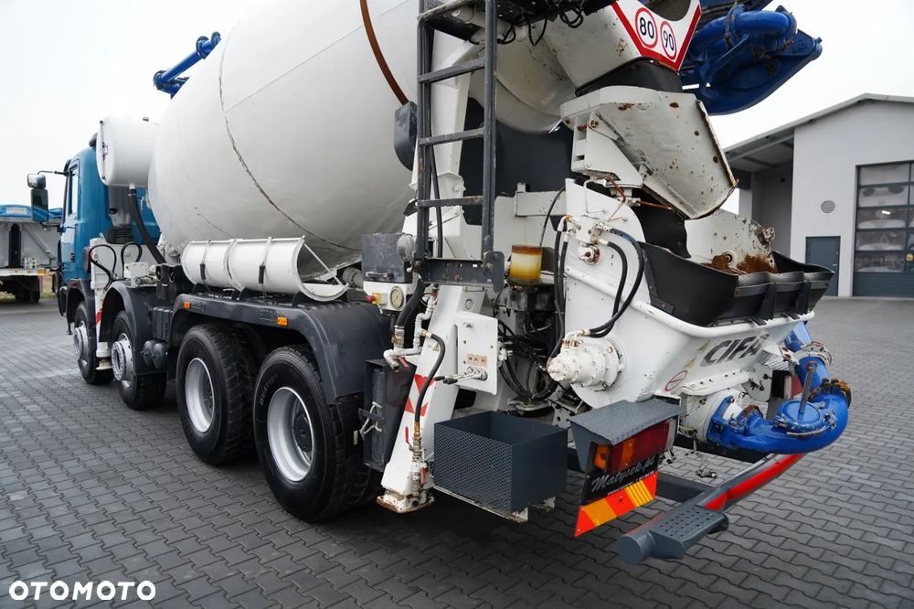 Inny ASTRA VEICOLI 84 44 / POMPOGRUSZKA / 8X4 / BETONIARKA 9 M3 + POMPA CIFA MAGNUM MK 28,4 L / STEROWANIE RADIOWE / NOWE BADANIE UDT - 9