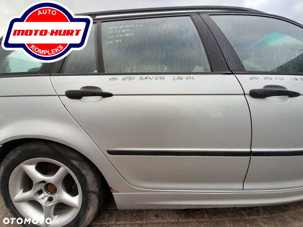 BMW E46 DRZWI PRAWE TYLNE PRAWY TYŁ KOLOR: 354 - 1