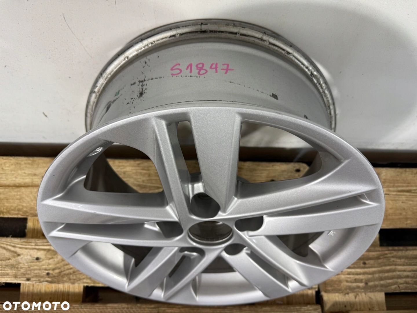 FELGA ALUMINIOWA TOYOTA COROLLA E21 16" 7.0 BJV 8418-2 CALA LADNA ORYGINALN - 4