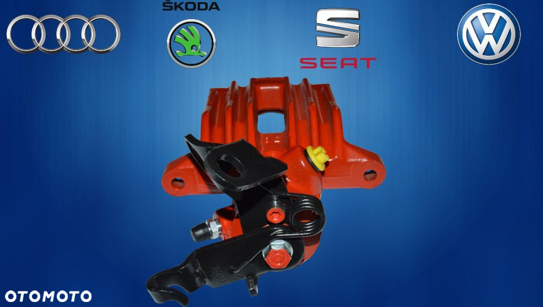 Zacisk hamulcowy Tył Tylny Audi A3 Seat Altea XL Leon II Toledo III Skoda Octavia II Yeti VW Beetle Eos Golf Plus Golf V 5 VI 6 Jetta IV Scirocco I po regeneracji 1 rok Gwarancji - 6