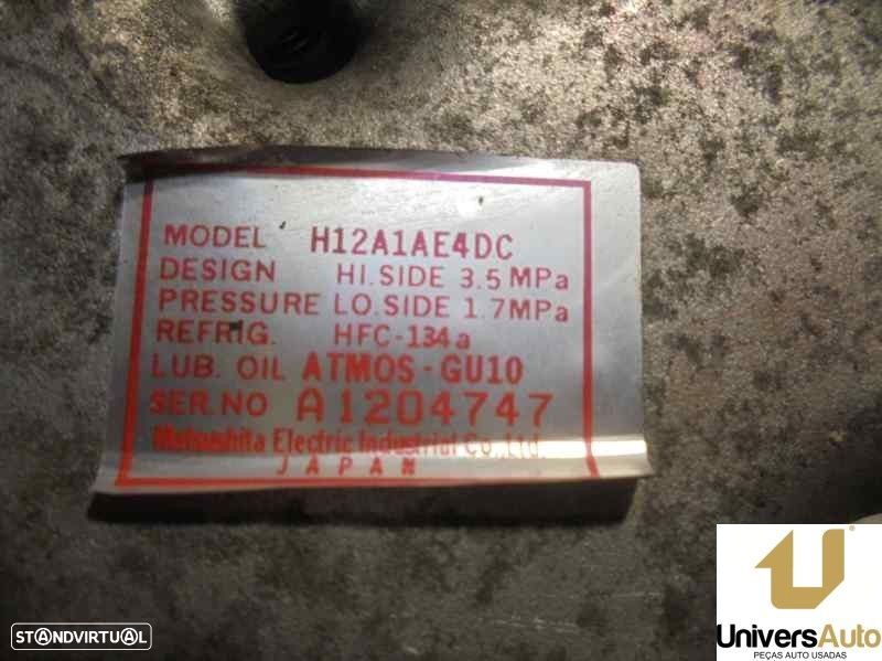 COMPRESSOR AR CONDICIONADO MAZDA 3 2009 -H12A1AE4DC - 3