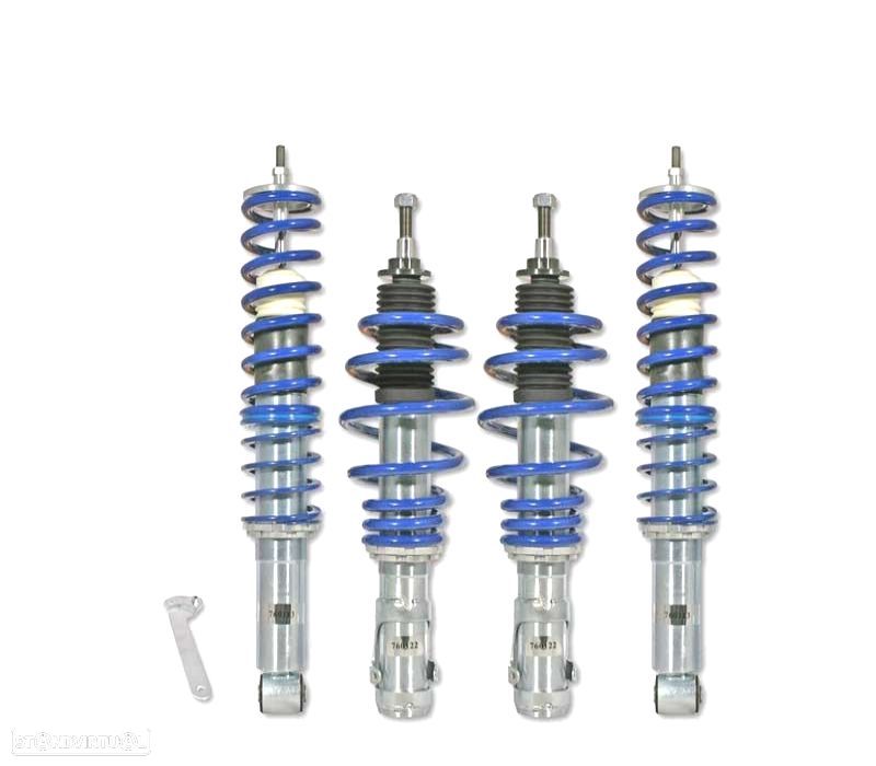 SUSPENSÃO REGULÁVEL COILOVER BLUE LINE SEAT IBIZA CORDOBA 6K - 1
