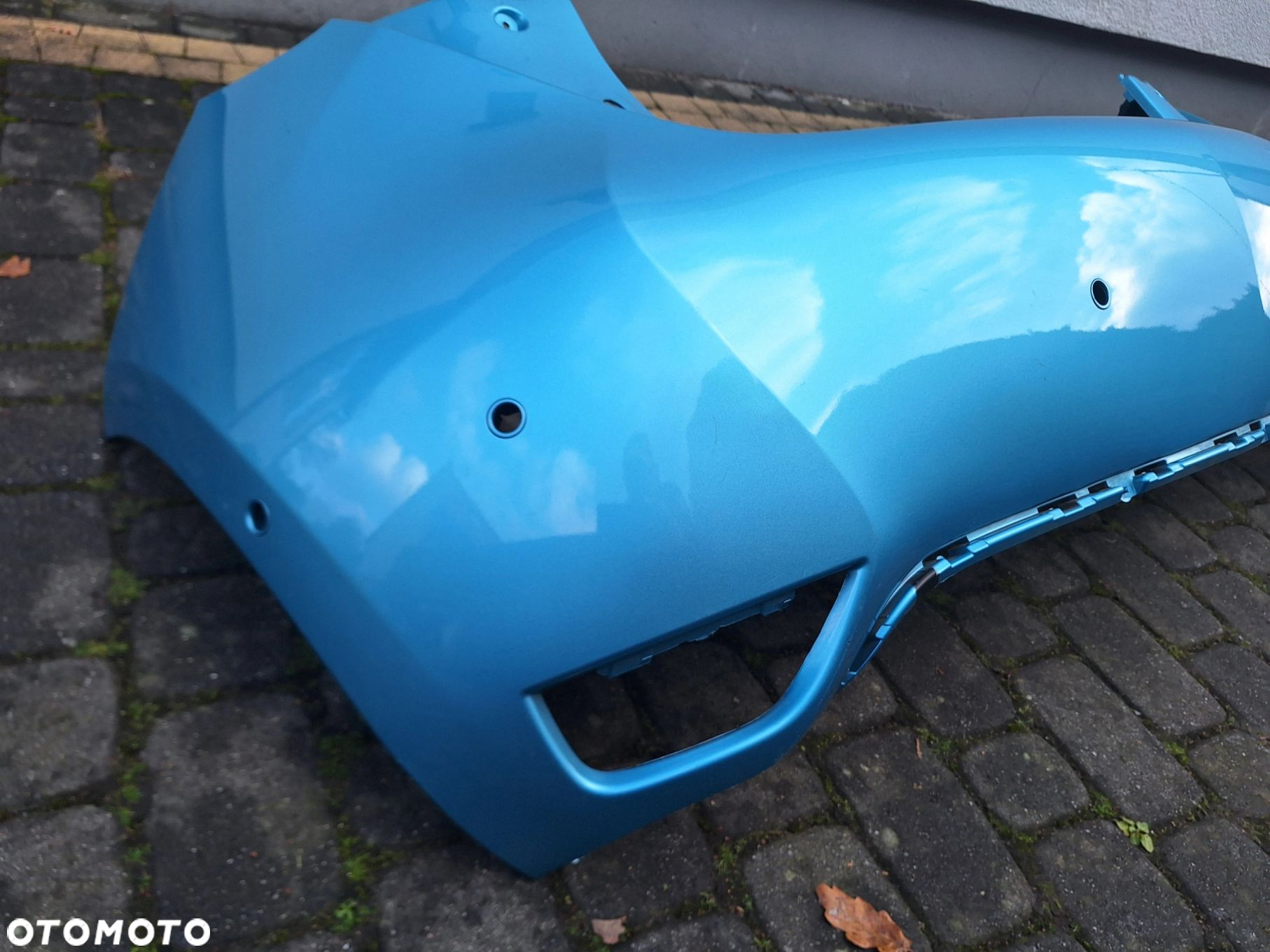 RENAULT ZOE 12- NIE KLEJONY! ZDERZAK TYŁ TYLNY+CHROM ORYG. 850101003R 850101029R - 5