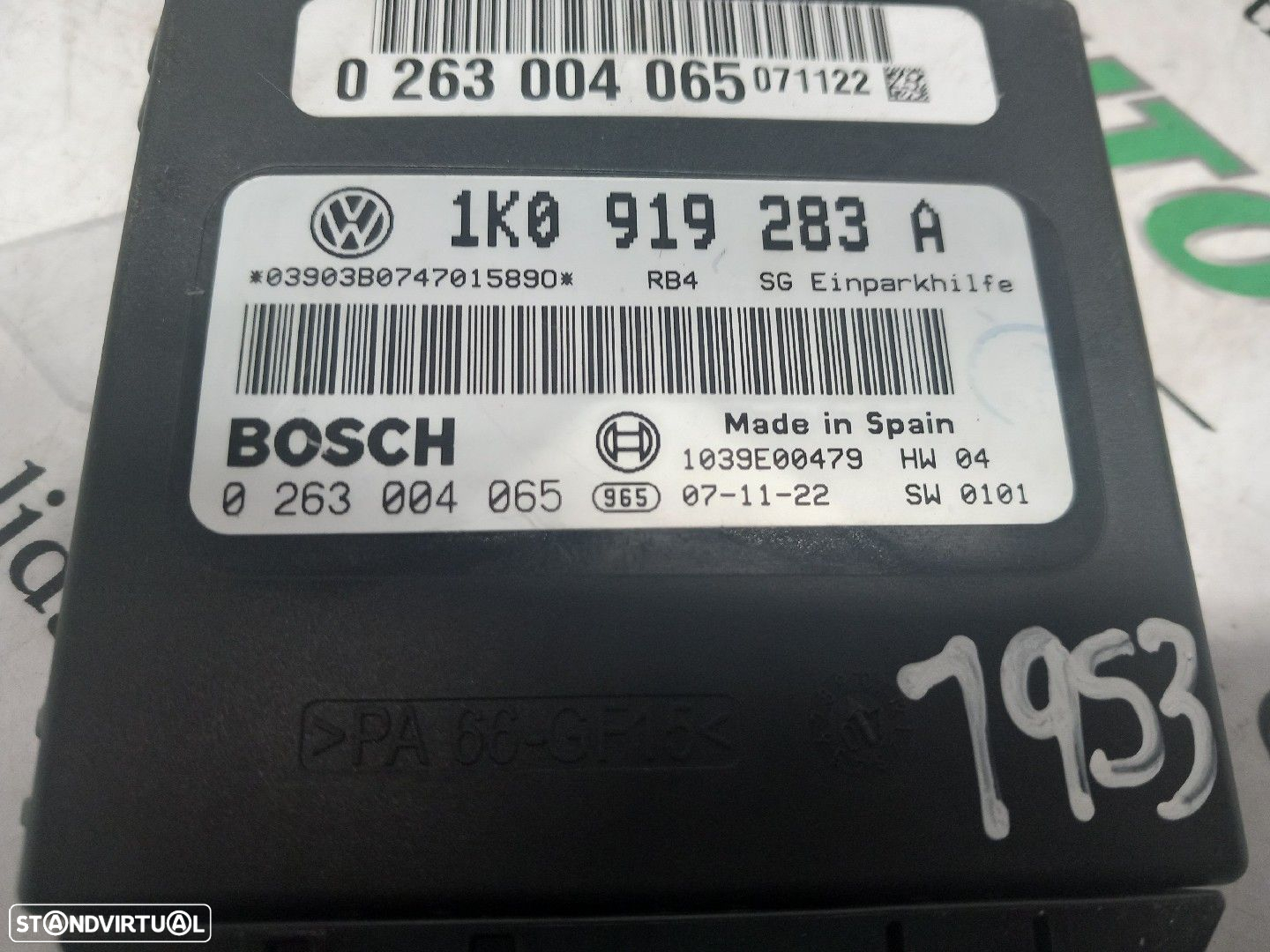 Módulo Eletrónico Volkswagen Golf V (1K1) - 4