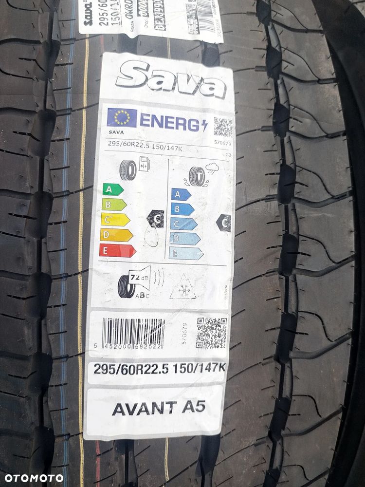 295/60R22.5 150/147K Sava Avant Nowe duża ilość przecena. Gwarancja - 5