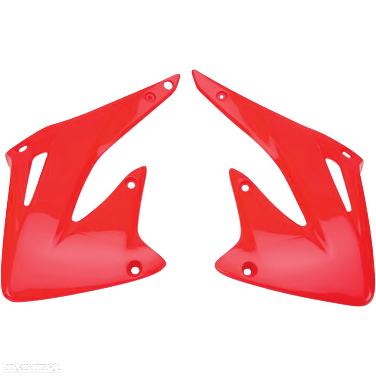 tampas laterais de radiador ufo vermelho honda crf 450 - 1