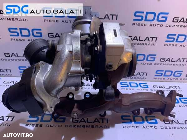 Turbo Turbina Turbosuflanta cu Actuator VW Tiguan 2.0 TDI CBAA CBAB 2008 - 2011 Cod 03L253016F