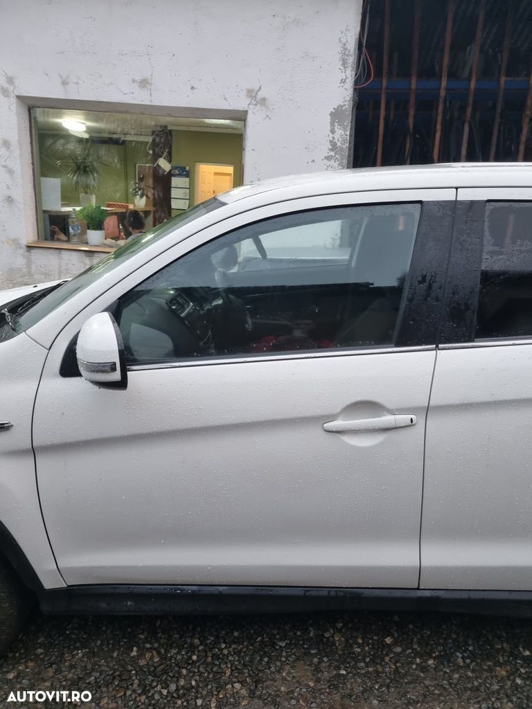 Usa Stanga Fata Mitsubishi ASX Facelift 2012 2012 - 2015 SUV 4 Usi alb (1129) - 1