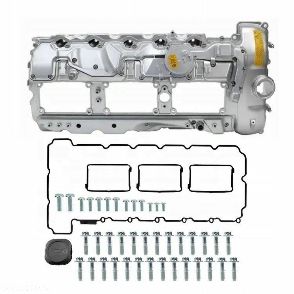 Pokrywa zaworów BMW N55 N55B30A 3.5i ALUMINIOWA ! NOWA ! kompletna - 1
