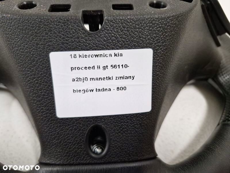 kia proceed pro ceed 2 ii gt kierownica multifunkcja manetki zmiany biegów - 8
