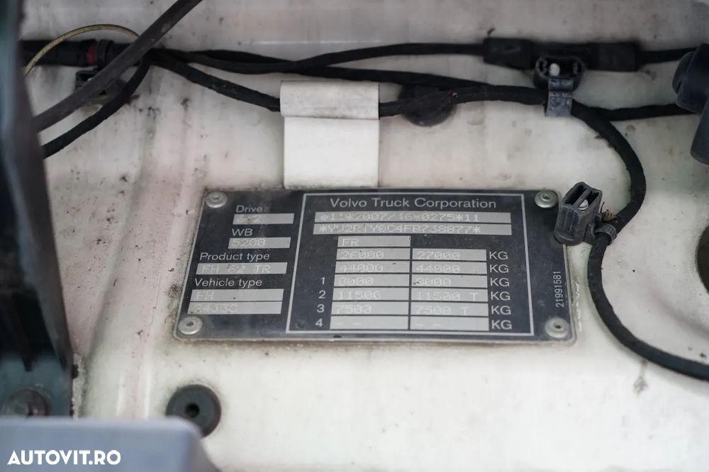Volvo FH 460 / COMBINAT TANDEM / 120 M3 / TRAVERSE / DROPSIDE / I-PARK COOL / PODEA RESISTENTĂ / LIFT / AXE RIDICATĂ / DIRECȚIE - 37
