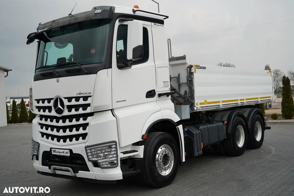 Mercedes-Benz AROCS 2658 / BASCULATOR 3 LATE / SARCINĂ UTILĂ 14 TONE / JANTE DIN ALIAJ / EURO 6 - 11