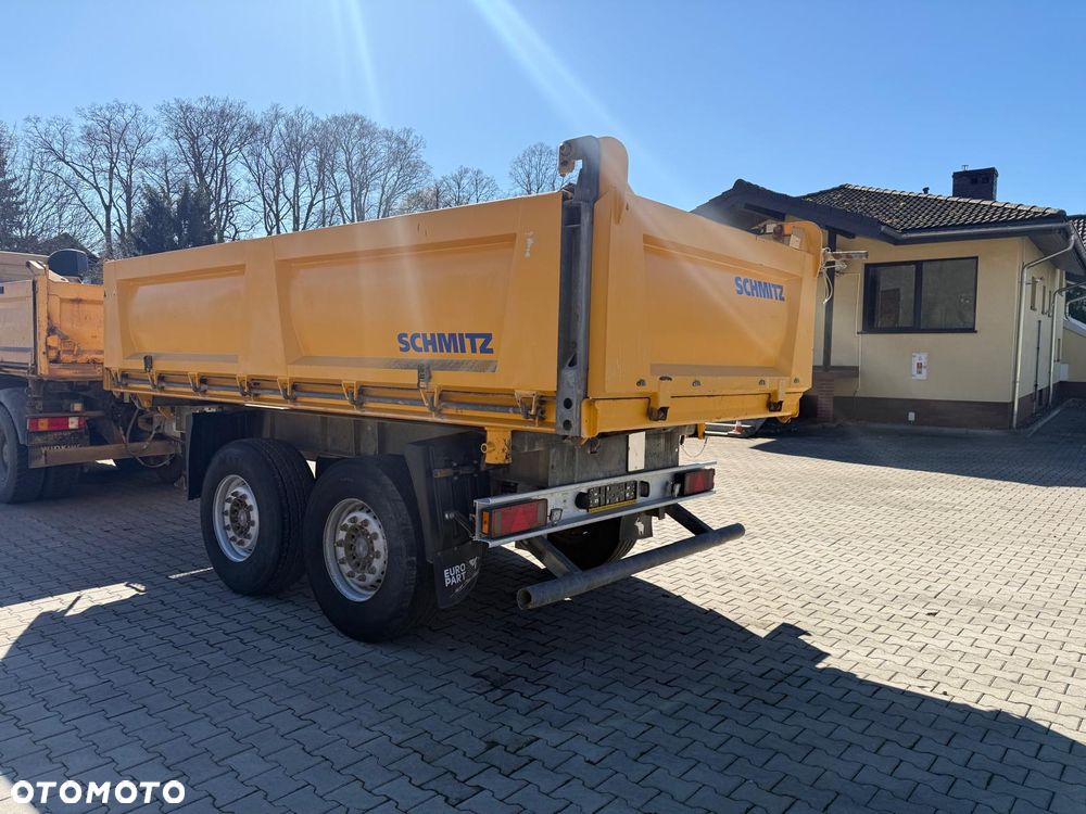 Schmitz Cargobull ZKI 18 przyczepa wywrotka tandem, plandeka, TOP! - 4