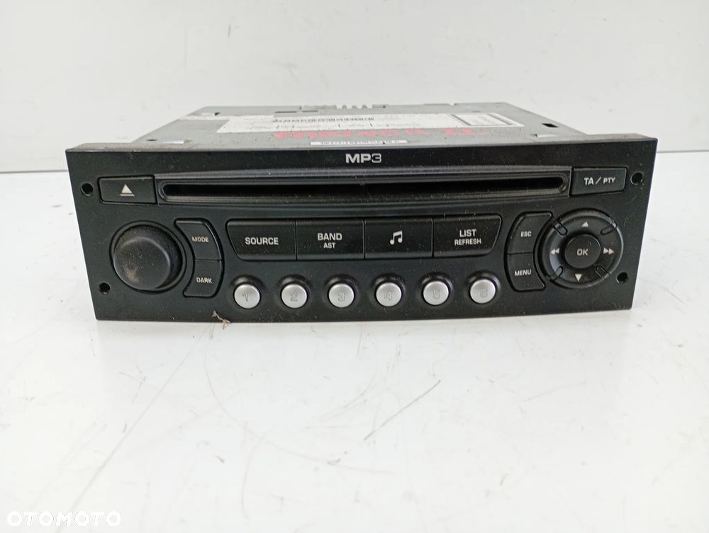 radio cd mp3 citroen berlingo II peugeot partner II 9664513277 - 1