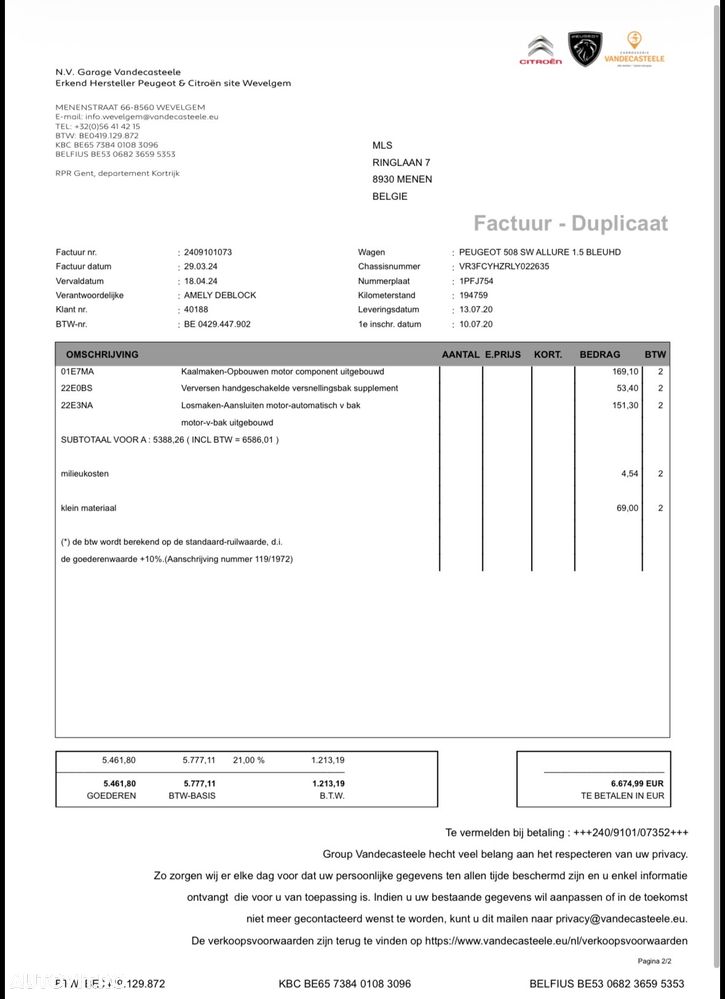 Peugeot 508 BlueHDi 130 EAT8 Allure Pack - 26