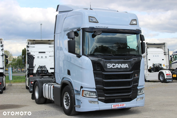 Scania R500 / FULL LED/ LODÓWKA/ NOWY MODEL /GPS/2 ZBIORNIKI /RETARDER /**SERWIS**/ IDEALNY STAN /