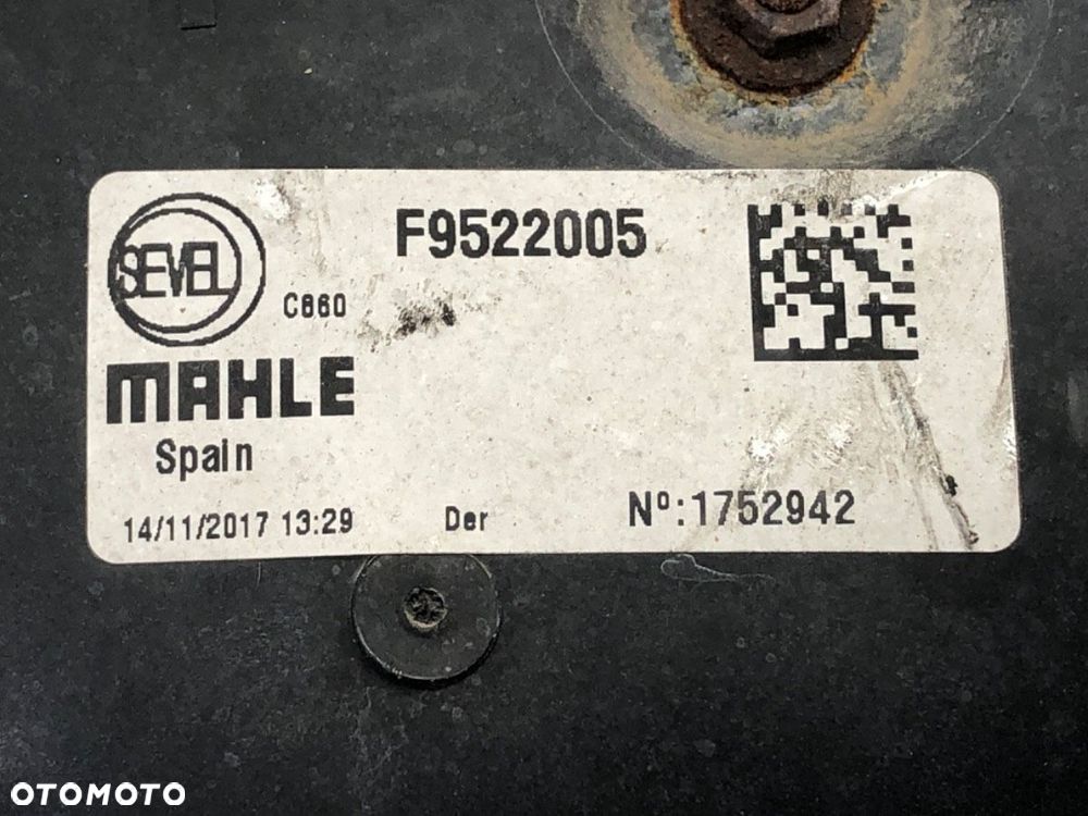 WENTYLATOR CHŁODNICY  PEUGEOT BOXER Skrzynia 2006 - 2022 2.0 BlueHDi 160 120 kW [163 KM] olej - 4