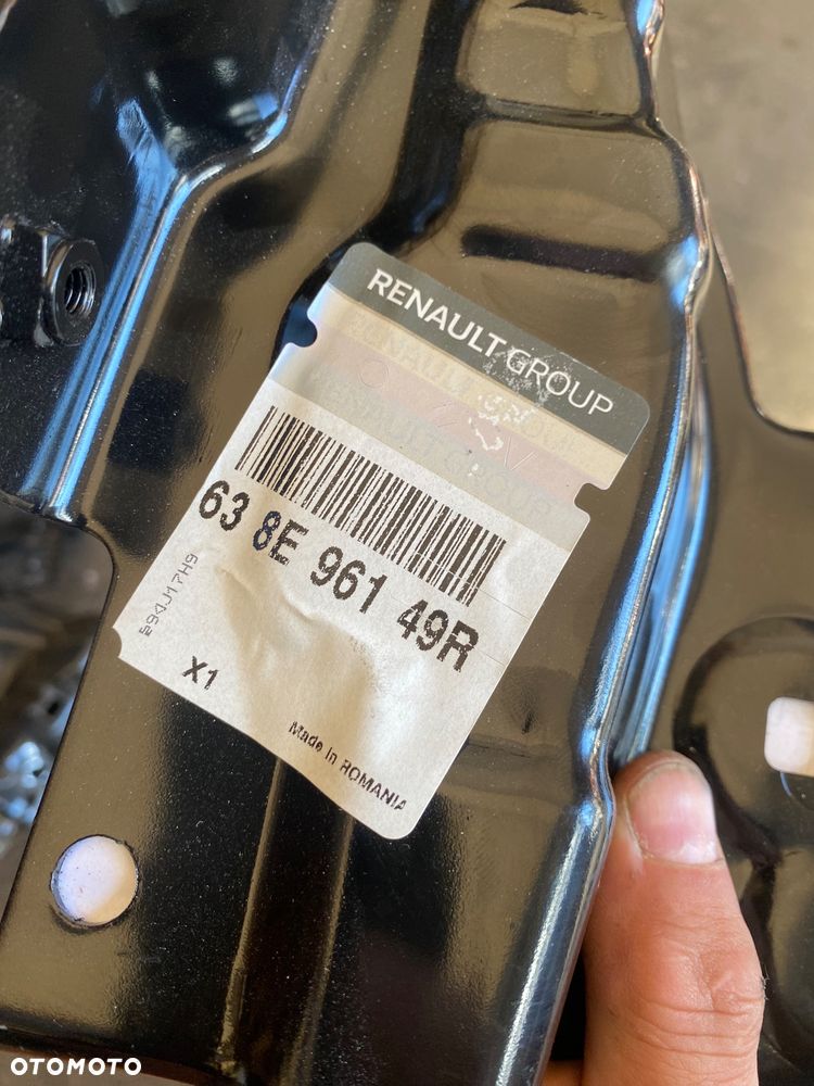 DACIA DUSTER 3 III Nowy WSPORNIK MOCOWANIE OSŁONA BŁOTNIKA NA FARTUCH LEWY PRZÓD PRZEDNI 638E92393R fartuch lewy wspornik fartucha 638E96149R - 6