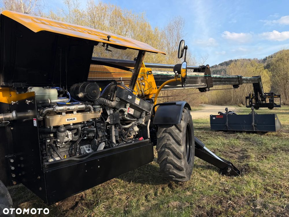 Haulotte HTL 4017 Ładowarka Teleskopowa Dźwig 17m. z Bocianem 22m. Łyżka szufla. widły z Hydraulicznym posuwem! Maszyna z Komuny Norweskiej! Jak Nowa z Salonu. DEKRA aktualna na cały osprzęt! Kamera + szybkozłącze! Bocian 5m. Szybka wolna jazda! Pełna Dokumentacja Serwisowa! Opony zero zużycia! Zero luzów i wycieków! Stabilizatory 2ośie. Wielka Okazja 3430 mtg! Webasto. Gniazdo 220v. Bogata Wersja Norweska - 16