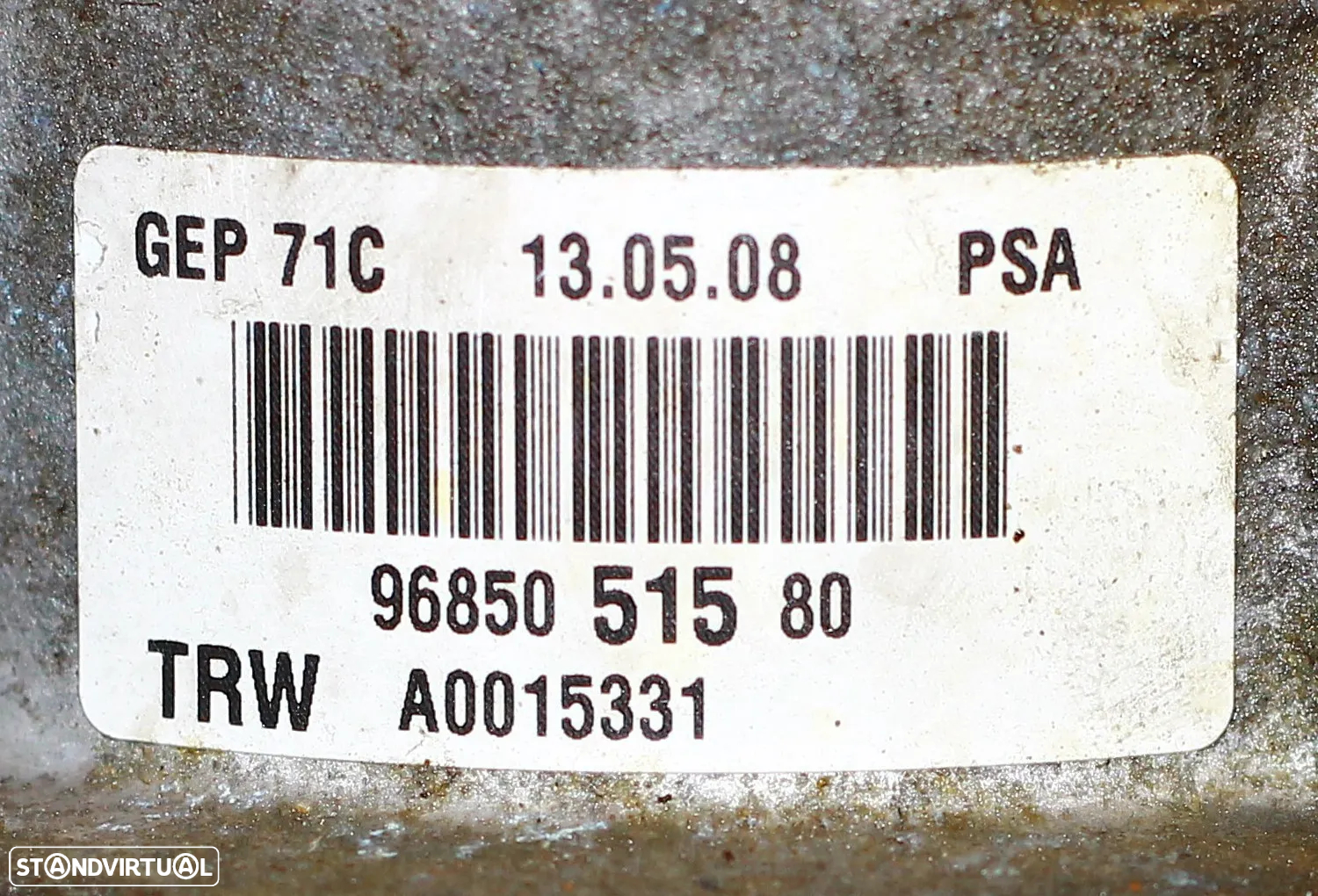 BOMBA DE DIREÇÃO CITROËN C8 - 4