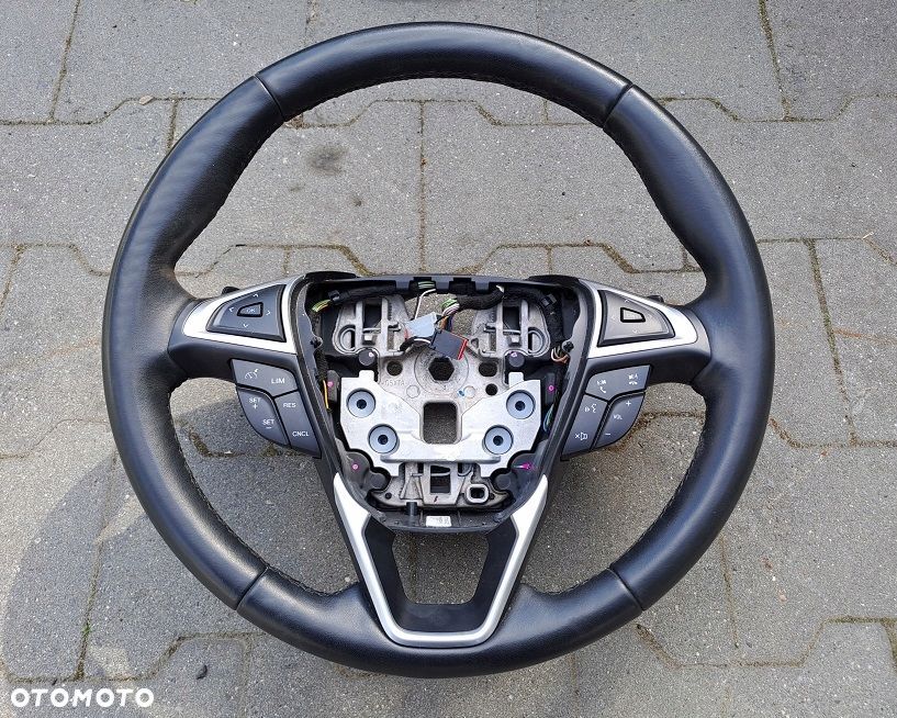 ford mondeo mk5 15-23r kierownica skóra multi łopatki - 1