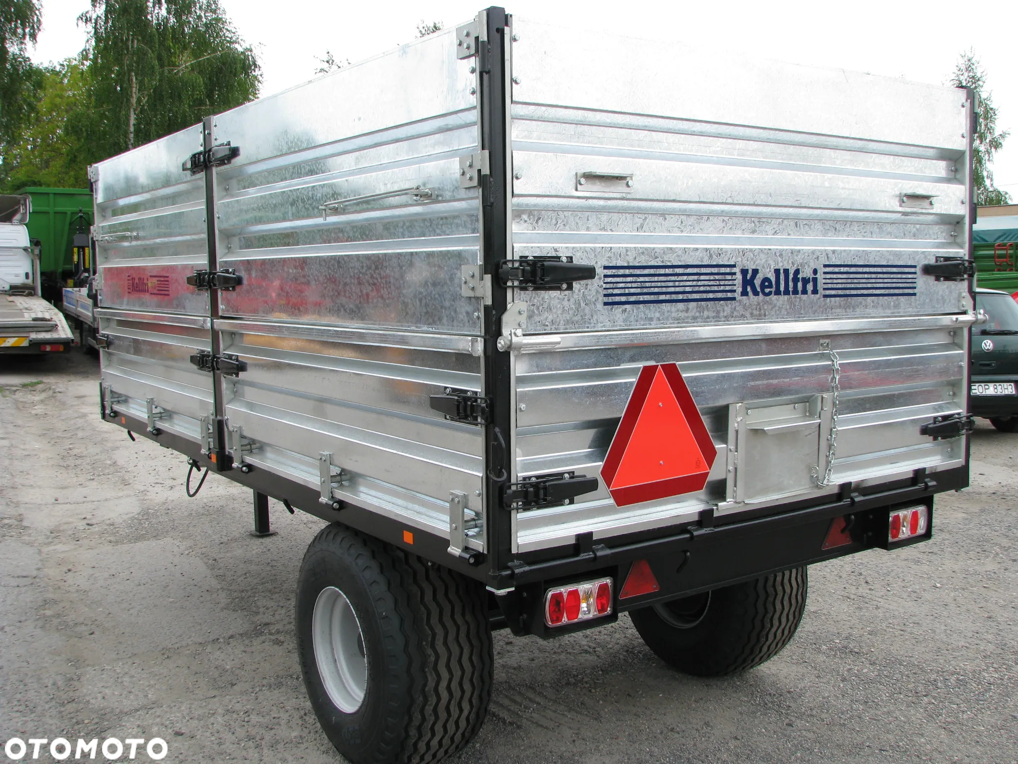 Inny Przyczepa ciężarowa-rolnicza Ursus 7t T-042 TANDEM z systemem trójstronnego wywrotu/ Przyczepa KELLFRI z wywrotem 23-TV6023 5-ton / 23-TV702 7-ton wywrotka - 16