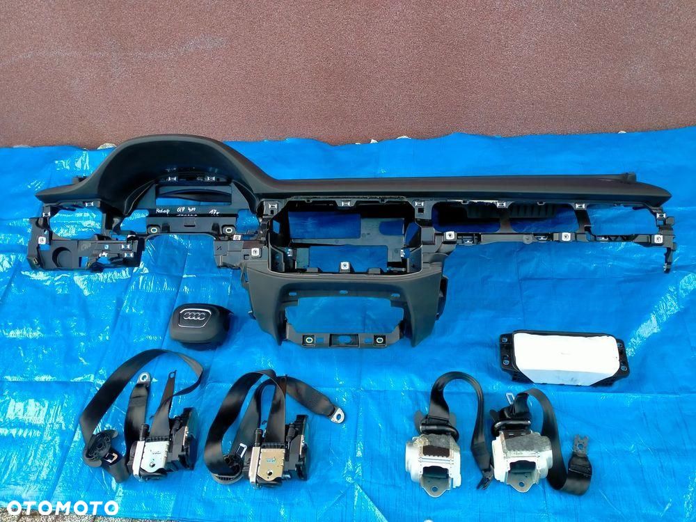 AUDI Q7 4M KONSOLA / DESKA / AIRBAG / PASY / HEAD UP / ORYGINAŁ - 1