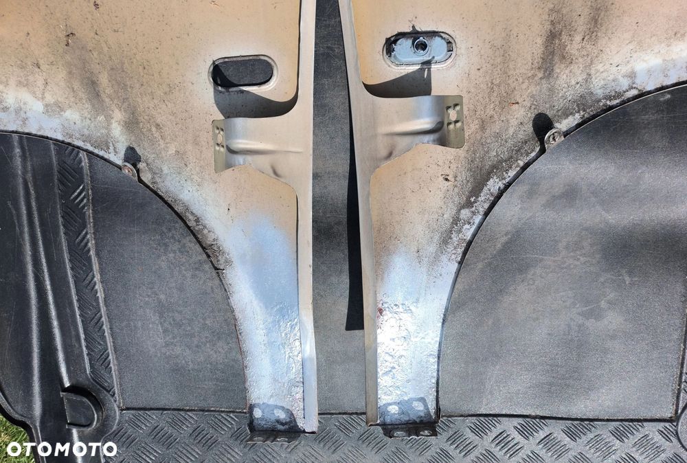 Polo 9N błotnik przedni przód PRAWY srebrny i granatowy przed lift Volkswagen - 4