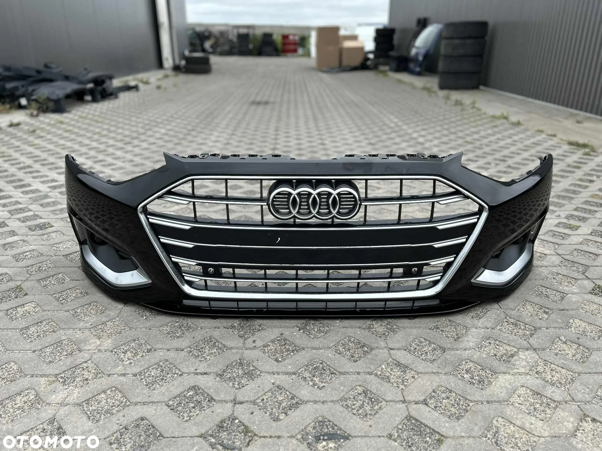 Audi A4 B9 FL Lift Zderzak Przedni Przód Kompletny LY9B 19-2024r bez PDC - 7