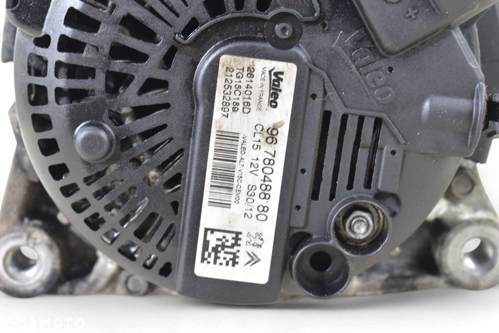 Alternator CITROEN C3 II C4 I PEUGEOT 308 I 508 I 1.6 HDI E-HDI 9678048880 - 8